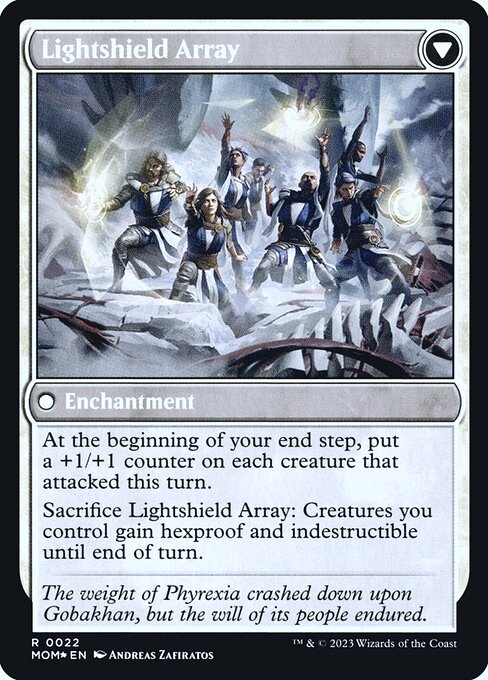 Invasion of Gobakhan // Lightshield Array (22s) [March of the Machine Promos]