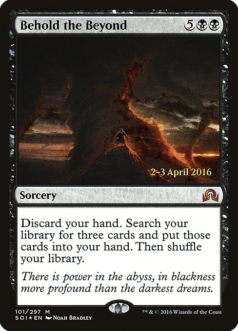 Behold the Beyond (101s) [Shadows over Innistrad Promos]