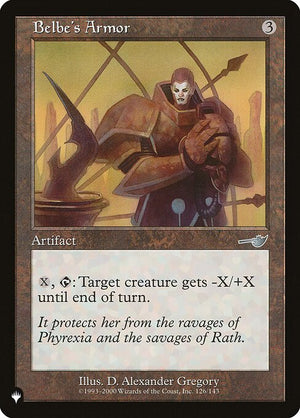 Belbe's Armor (NEM-126) [The List]