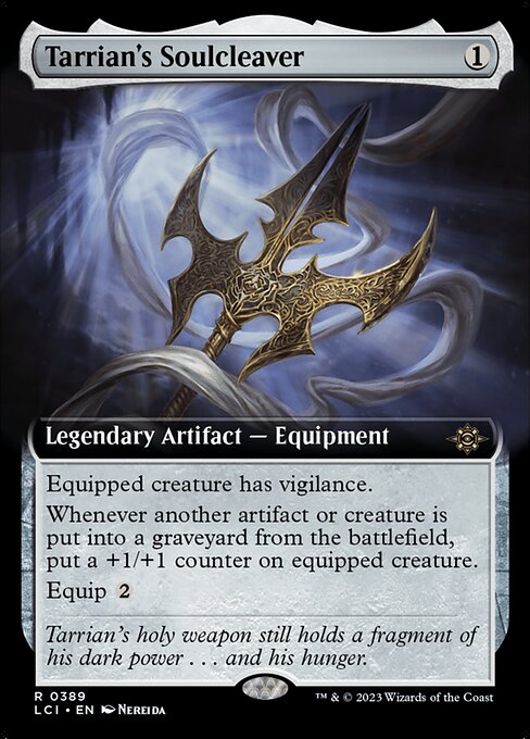 Tarrian's Soulcleaver (389) [The Lost Caverns of Ixalan] [Extended Art]