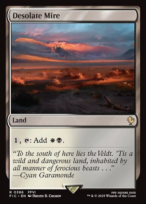 Desolate Mire (386) [Final Fantasy Commander]