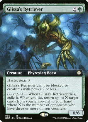 Glissa's Retriever (56) [Phyrexia: All Will Be One Commander] [Extended Art]