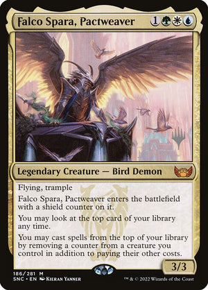 Falco Spara, Pactweaver (186p) [Streets of New Capenna Promos]