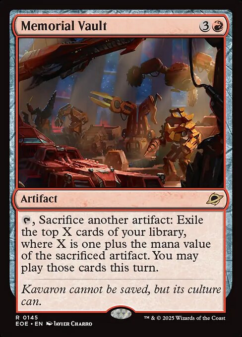 Memorial Vault (145) [Edge of Eternities]
