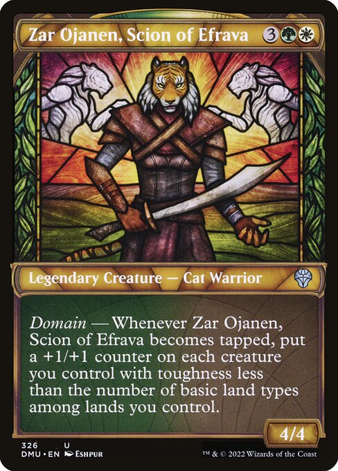 Zar Ojanen, Scion of Efrava (326) [Dominaria United] [Showcase]