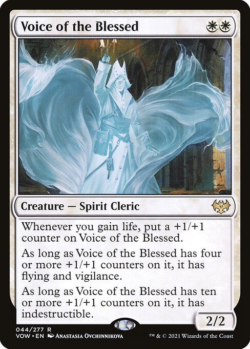 Voice of the Blessed (44) [Innistrad: Crimson Vow]