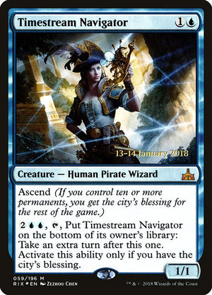 Timestream Navigator (59s) [Rivals of Ixalan Promos]