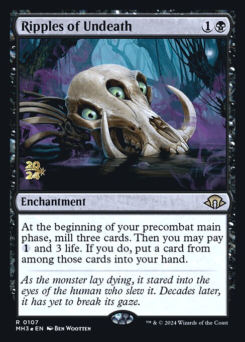 Ripples of Undeath (107s) [Modern Horizons 3 Promos]