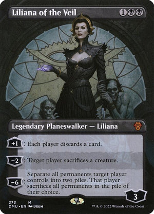 Liliana of the Veil (373) [Dominaria United] [Borderless]