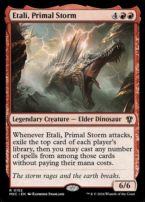 Etali, Primal Storm (152) [Murders at Karlov Manor Commander]