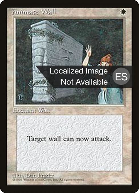 Animate Wall (4) [Fourth Edition Foreign Black Border]