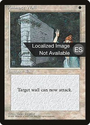 Animate Wall (4) [Fourth Edition Foreign Black Border]