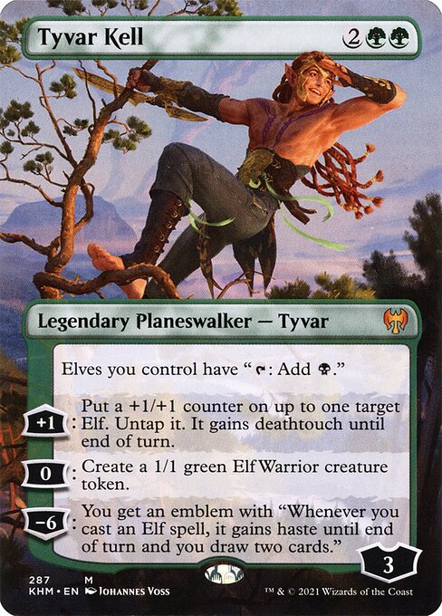 Tyvar Kell (287) [Kaldheim] [Borderless]