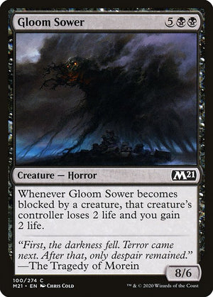 Gloom Sower (100) [Core Set 2021]