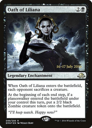 Oath of Liliana (99s) [Eldritch Moon Promos]
