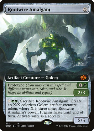 Rootwire Amalgam (351) [The Brothers' War] [Extended Art]