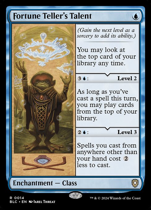 Fortune Teller's Talent (14) [Bloomburrow Commander]