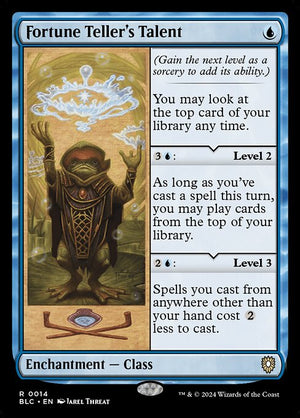 Fortune Teller's Talent (14) [Bloomburrow Commander]