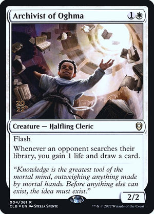 Archivist of Oghma (4s) [Battle for Baldur's Gate Promos]