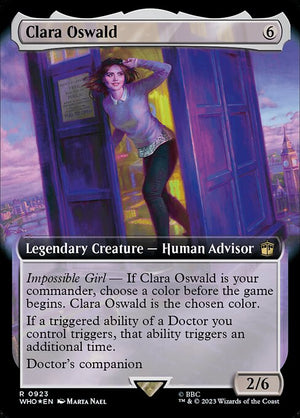 Clara Oswald (923) [Doctor Who] [Extended Art]
