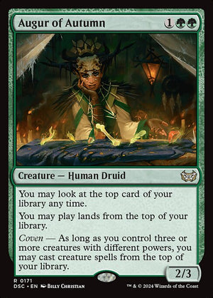 Augur of Autumn (171) [Duskmourn: House of Horror Commander]