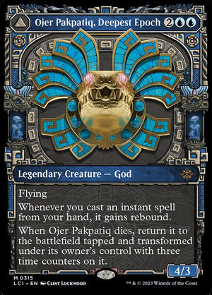 Ojer Pakpatiq, Deepest Epoch // Temple of Cyclical Time (315) [The Lost Caverns of Ixalan] [Showcase]