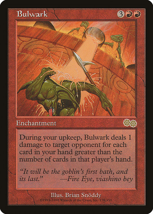 Bulwark (178) [Urza's Saga]