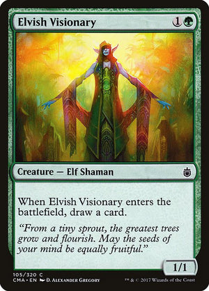 Elvish Visionary (105) [Commander Anthology]