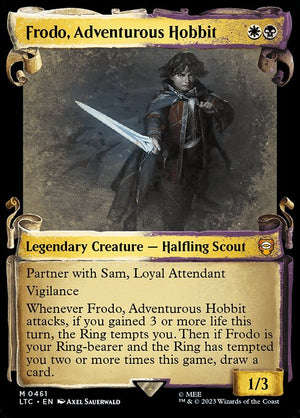 Frodo, Adventurous Hobbit (461) [Tales of Middle-earth Commander] [Showcase]