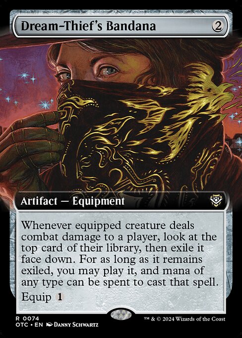 Dream-Thief's Bandana (74) [Outlaws of Thunder Junction Commander]