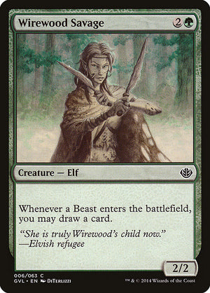 Wirewood Savage (6) [Duel Decks Anthology: Garruk vs. Liliana]