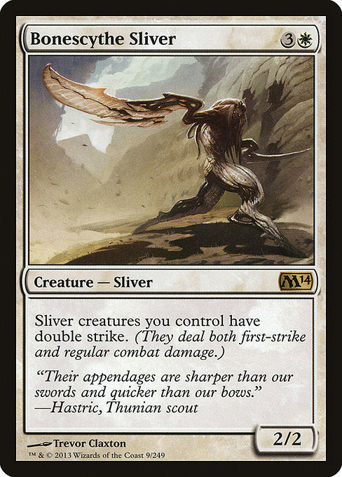 Bonescythe Sliver (9) [Magic 2014]