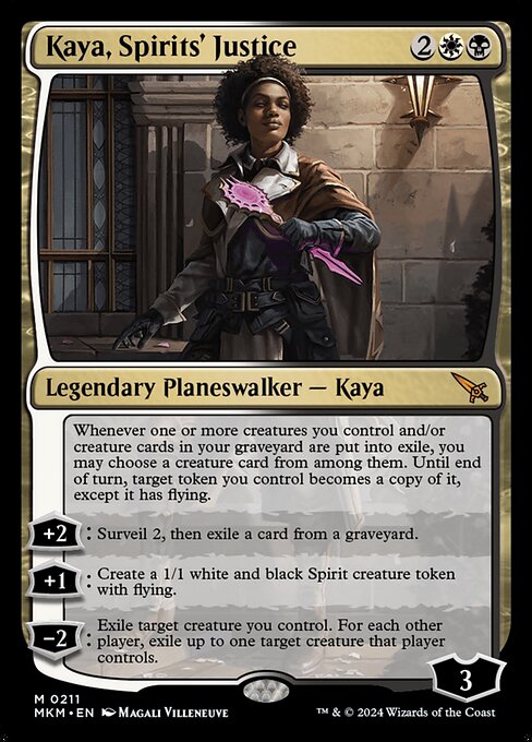 Kaya, Spirits' Justice (211) [Murders at Karlov Manor]