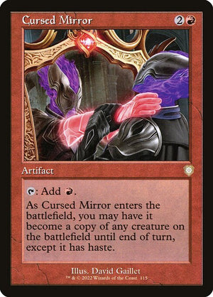 Cursed Mirror (115) [The Brothers' War Commander]