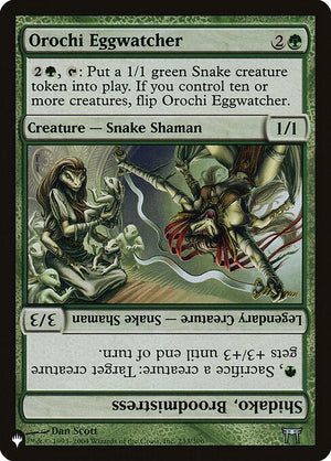 Orochi Eggwatcher // Shidako, Broodmistress (CHK-233) [The List]