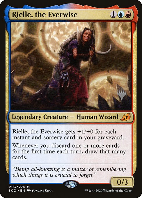 Rielle, the Everwise (203p) [Ikoria: Lair of Behemoths Promos]
