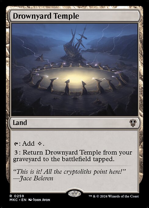 Drownyard Temple (259) [Murders at Karlov Manor Commander]