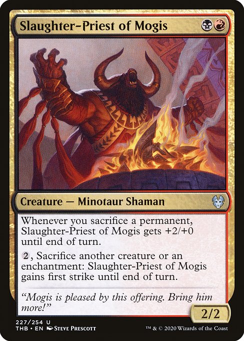 Slaughter-Priest of Mogis (227) [Theros Beyond Death]