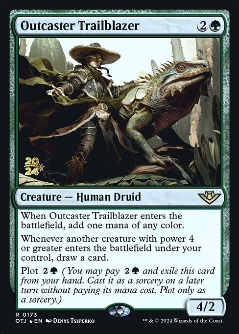 Outcaster Trailblazer (173s) [Outlaws of Thunder Junction Promos]