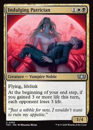 Indulging Patrician (292) [Tarkir: Dragonstorm Commander]