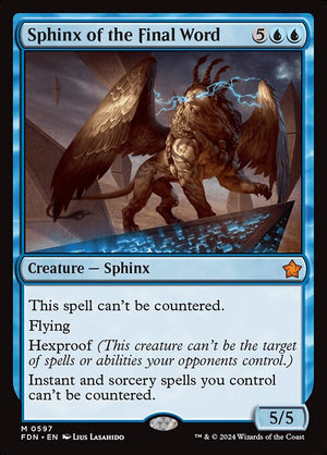 Sphinx of the Final Word (597) [Foundations]