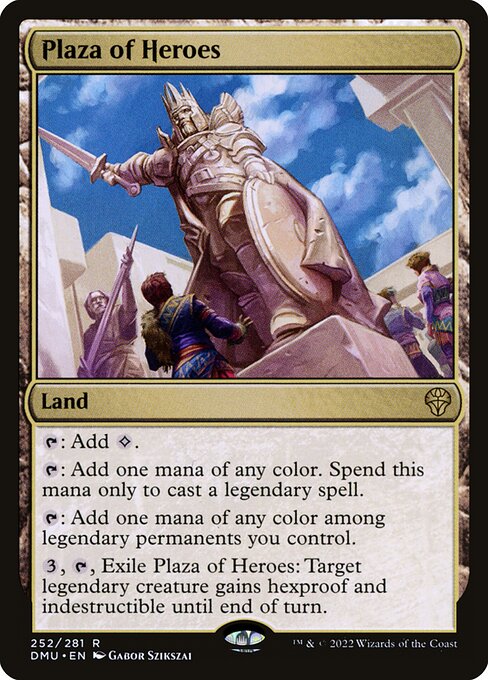 Plaza of Heroes (252) [Dominaria United]