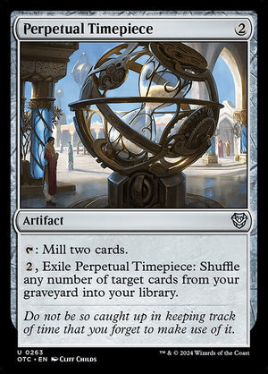 Perpetual Timepiece (263) [Outlaws of Thunder Junction Commander]