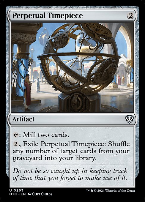 Perpetual Timepiece (263) [Outlaws of Thunder Junction Commander]