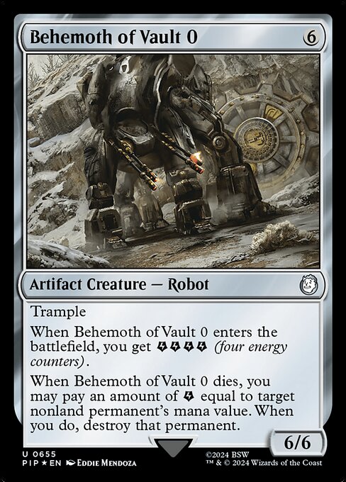 Behemoth of Vault 0 (655) [Fallout]