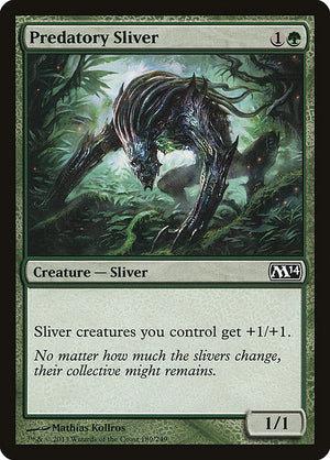 Predatory Sliver (189) [Magic 2014]