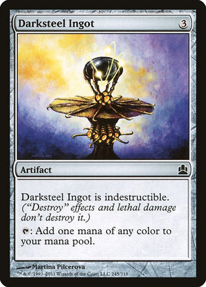 Darksteel Ingot (245) [Commander 2011]