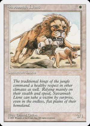 Savannah Lions (48) [Fourth Edition]
