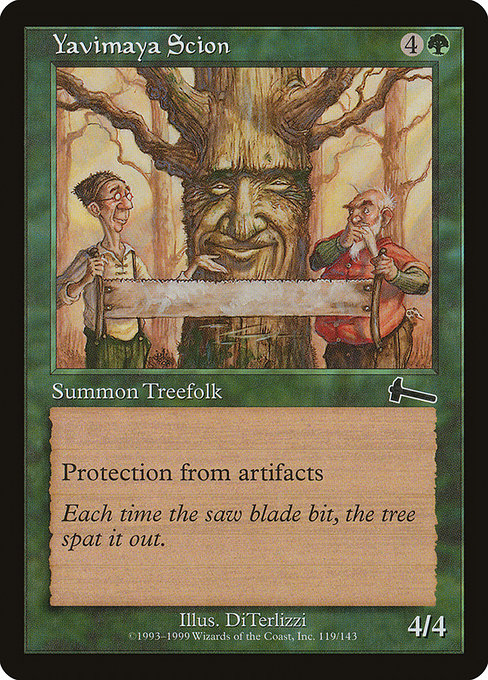 Yavimaya Scion (119) [Urza's Legacy]