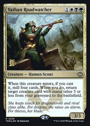 Yathan Roadwatcher (236s) [Tarkir: Dragonstorm Promos]